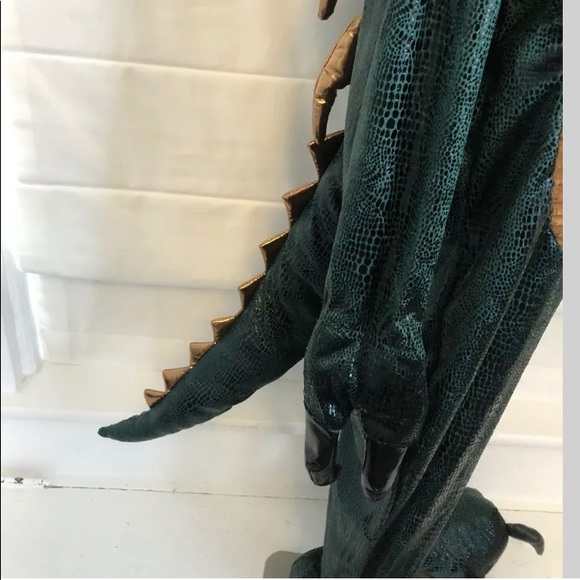 Tyrannosaurus T Rex Halloween Deluxe Costume Complete Toddler Kids Dinosaur NEW - Picture 4 of 8